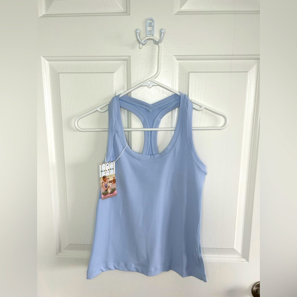 Halara Light Blue Workout Tank Top